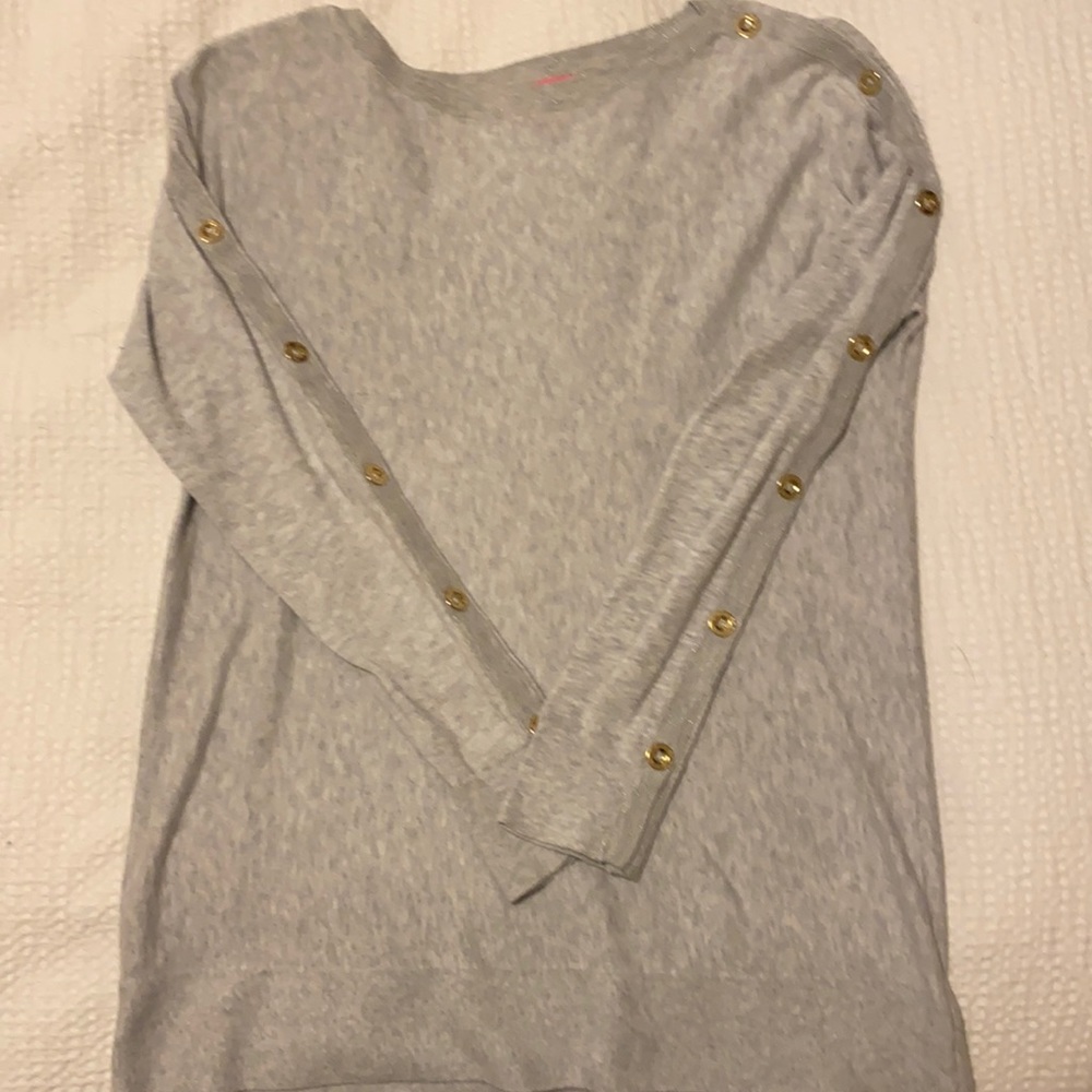 Gray Lilly Pulitzer sweater